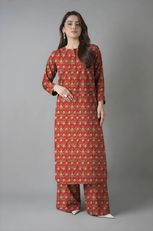 2pc Print Bareeze Khaddar C-6623