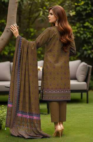 3pc Print Vintax Peach Bareeza 6582 3pc Print Vintax Peach Bareeza 6582