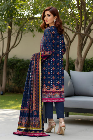 3pc Print Vintax Peach Bareeza 6585 3pc Print Vintax Peach Bareeza 6585