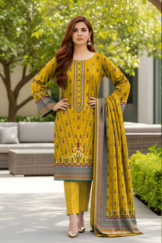 3pc Print Vintax Peach Bareeza 6586 3pc Print Vintax Peach Bareeza 6586