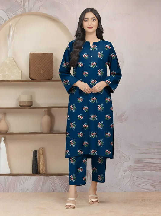 2pc Print khaddar Edenrobe C-35706