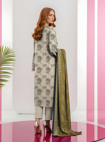 3PC Printed Khaddar Taana Baana Emb TB-5605 3PC Printed Khaddar Taana Baana Emb TB-5605