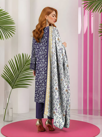 3PC Printed Khaddar Taana Baana Emb TB-5608 3PC Printed Khaddar Taana Baana Emb TB-5608
