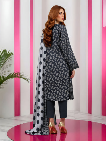 3PC Printed Khaddar Taana Baana Emb TB-5609 3PC Printed Khaddar Taana Baana Emb TB-5609