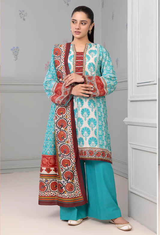 3pc Print Linen Zellbury 30497