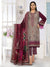 BANA DARA 3PC Munarq By Nisha Designer :M:169