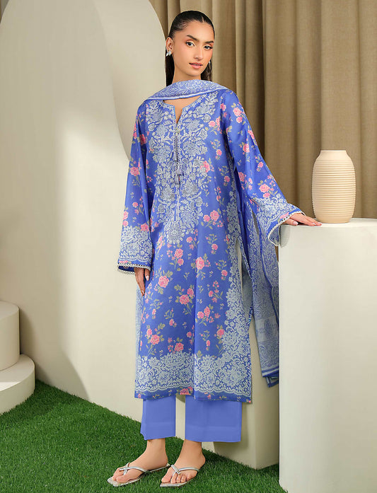 Print lawn 3pc L1