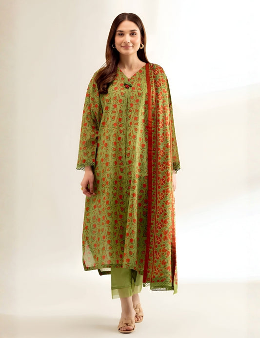 Print lawn 3pc N1
