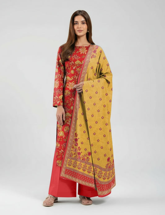Print lawn 3pc N16