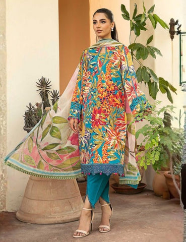 Print Lawn 3pc m3