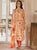 Fancy 3pc Baroque Lawn D6070