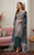 Bana Dora Emb 3pc Bareeza Lawn V-2524