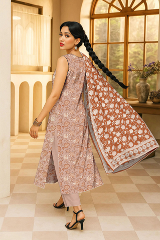 Print Lawn 3pc m2