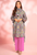 3pc Print Linen Alkaram 21-25-1