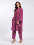 2pc Print Linen Bareeze C-6559