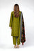 3pc Print Linen Bareeze 6767