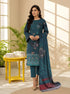 3pc Print EMB Viscose Bareeze V-2541