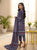 3pc Print EMB Viscose Bareeze V-2541
