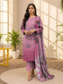 3pc Print EMB Viscose Bareeze V-2541