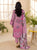 3pc Print EMB Viscose Bareeze V-2541
