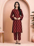 2pc Print khaddar Edenrobe C-020