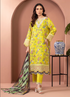 3pc Print Linen Edenrobe 31455