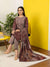 3pc EMB Nisha Designer V-2544