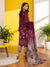 3pc EMB Nisha Designer V-2544