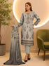 Print 3pc Viscose Nisha Designer V-2538