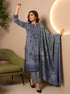 Print 3pc Viscose Nisha Designer V-2538