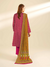 3pc Print Linen Sapphire V-17