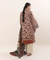 3pc Print Linen Sapphire V-17