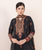 3pc Print Linen Sapphire V-17