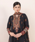 3pc Print Linen Sapphire V-17