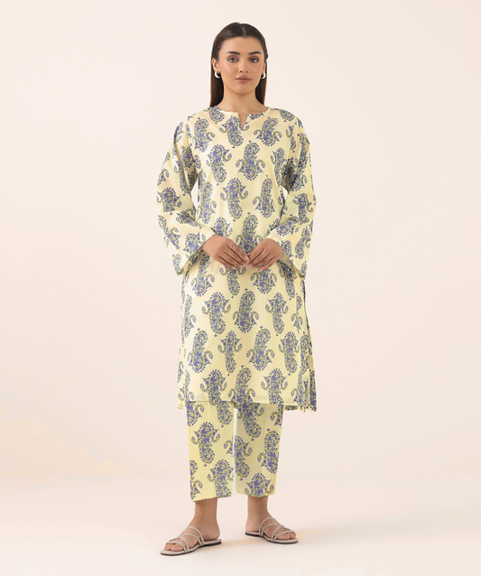 2pc Linen Sapphire V1135