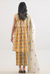 3pc Print Linen Saya 01A