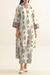 3pc Print Linen Saya 03A