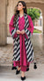 3pc Print Linen Saya 03A
