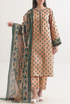 3pc Print Linen Saya 10A